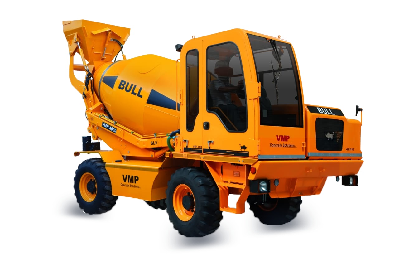 Self Loading Concrete Mixture